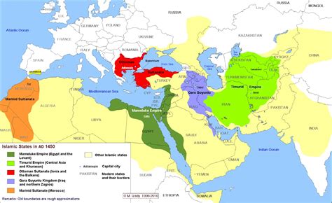 Geographia: A Geographic History of Islamic States through Maps