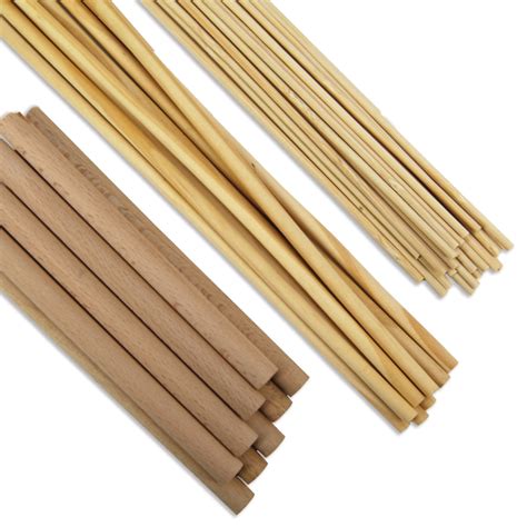 Wooden Dowels - Assorted Sizes: Set of 290 - STEM | EAI Education