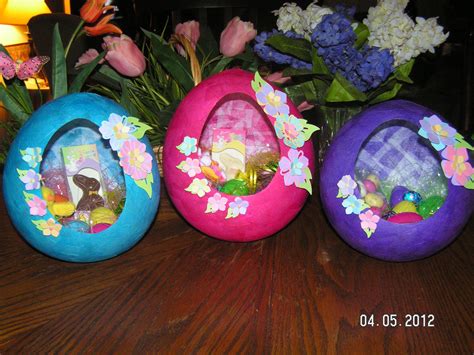 cricut projects | Papier-Mache Easter Egg Baskets | Southern Cricut ...