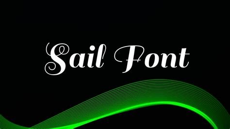 Sail Font Free Download