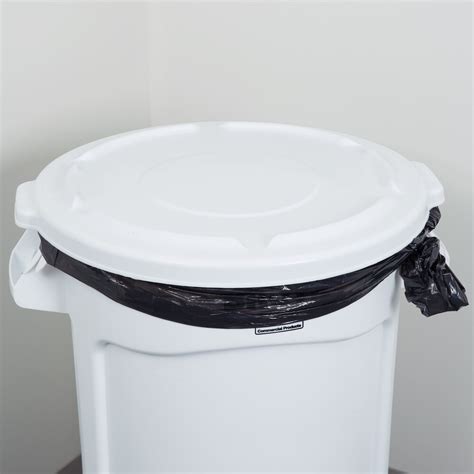 Rubbermaid FG263100WHT BRUTE 32 Gallon White Trash Can Lid