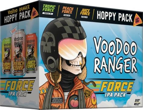 New Belgium Voodoo Ranger Hoppy Variety Pack Craft Beer, 12 cans / 12 ...