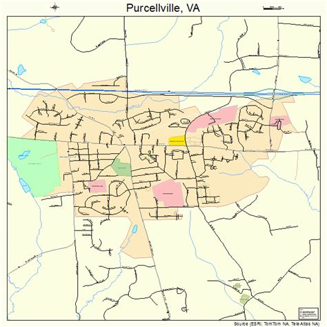 Purcellville Virginia Street Map 5165008