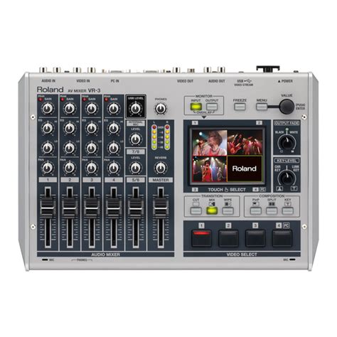 ROLAND VR-3 OWNER'S MANUAL Pdf Download | ManualsLib