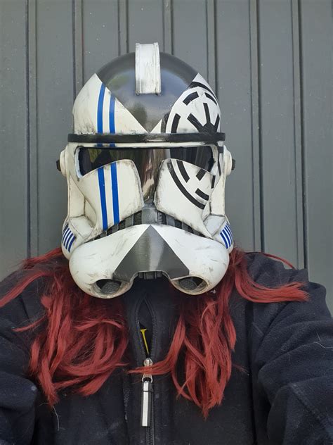 Star Wars Helmet Cosplay Captain Rex Trooper Masks PVC Halloween Party ...