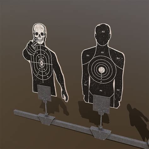 3D shooting targets pack - TurboSquid 1489995