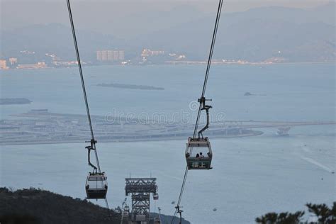 Ngong Ping 360 Cable Car on Lantau Island, Hong Kong. 24 Oct 2021 ...