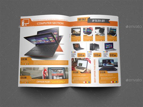 Electronics Products Catalog Brochure Bundle