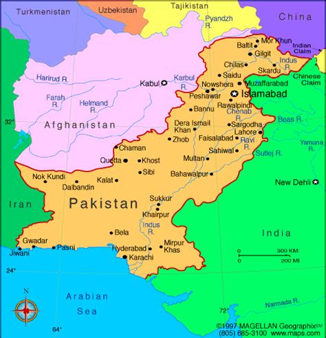 Gujranwala Map - Pakistan