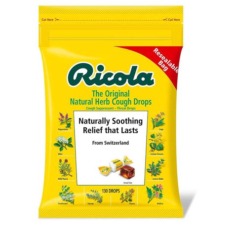 Ricola Original Natural Herb Cough Drops (130 ct.) - Walmart.com