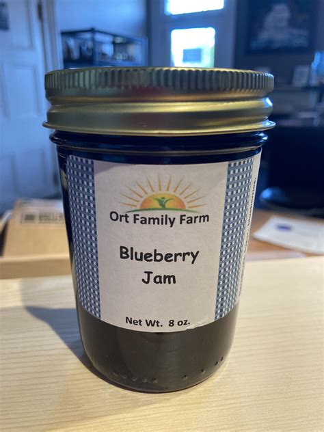 Blueberry Jam 8 oz