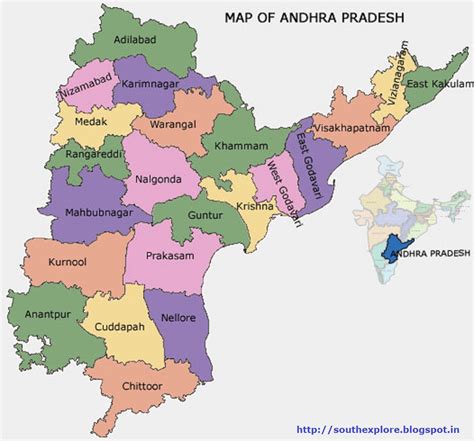 mp3 Download: andhra pradesh map with districts outline