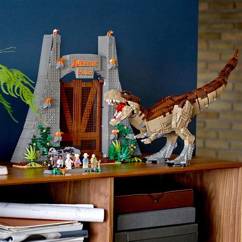 LEGO Jurassic World Jurassic Park: T. rex Rampage 75936 Building Kit (3120 Pieces)- Buy Online ...