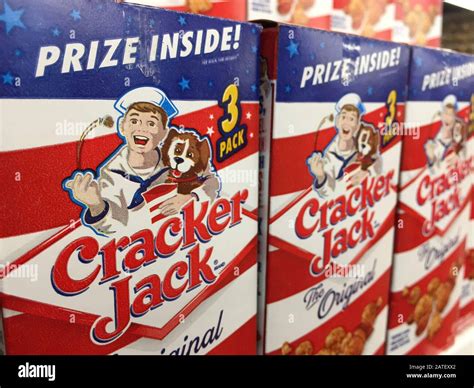 Cracker jack logo hi-res stock photography and images - Alamy