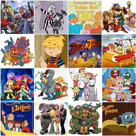 Old Cartoon Characters From The 80s