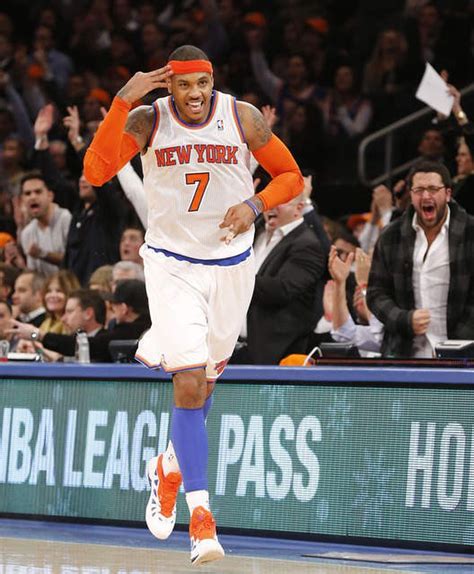 Carmelo Anthony returns to score 31 points as the Knicks blow out the ...