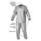 Athletic Works Sauna Suit - L/XL - Reflective Detailing on Sleeves, PVC ...