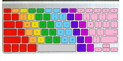 Colorful Keyboard - Effy Moom