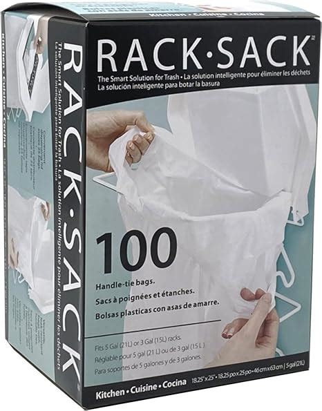 Amazon.com: Rack Sack Bags - Kitchen Refill 100 Count : Health & Household