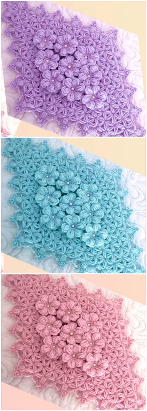 Crochet Ornament With Flowers - Crochet Ideas