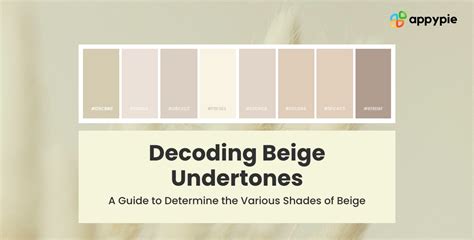 Decoding the Various Shades of Beige