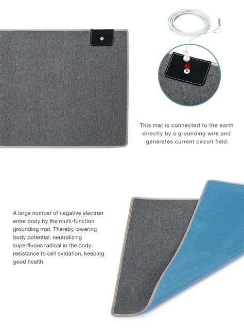 Physical Therapy Anti-static Conductive Earth Grounding Mat For Pain ...