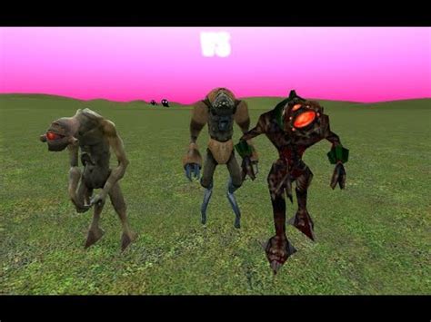 Synth vortigaunt vs source vortigaunt vs HL2 vortigaunt - YouTube