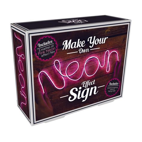 Make Your Own Neon Effect Sign | DIY Kit – Annie's Blue Ribbon General ...