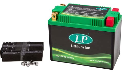 Lithiumbatteri LP LFP16 12V-5Ah LiFePO4 - Lithium batterier til MC - thansen.no