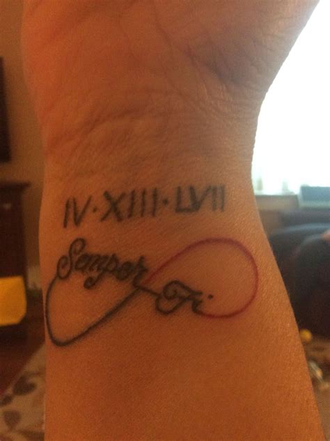 Semper Fi | Infinity tattoo, Tattoos, Tattoo quotes