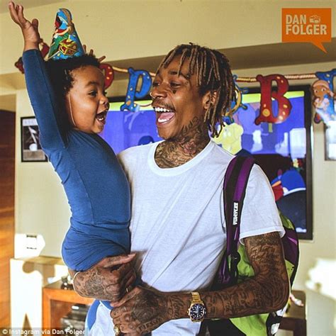 Wiz Khalifa Son Name - Wiz Khalifa And Sebastian High Resolution Stock Photography And Images ...