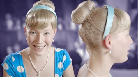 Cinderella Hair Tutorial - YouTube