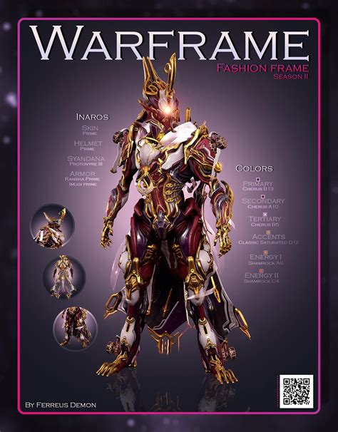 Inaros [fashion frame] : r/WarframeRunway