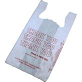 Plastic Thank You Bags - Plastic Shopping Bags | Pak Man Food Packaging Co.