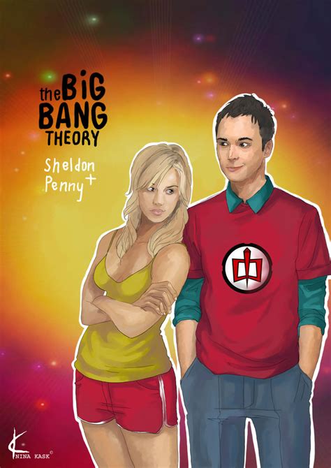 TBBT FanArt:Sheldon+Penny by Shin-ichi on DeviantArt