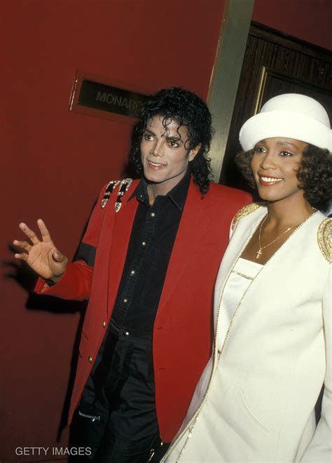 Michael Jackson & Whitney Houston At UNCF Anniversary Dinner 1988 ...