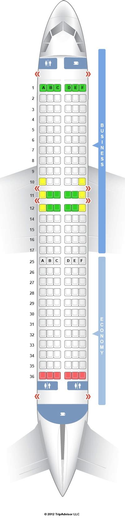 SeatGuru Seat Map SWISS