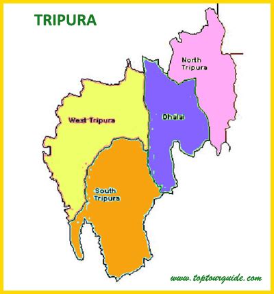 Tripura Tourism | Dance of Tripura | Map , Capital, Language, Information