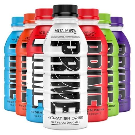 Prime Hydration Drink All 7 FLAVORS 16.9 ounces (500ML) LOGAN PAUL X KSI | eBay