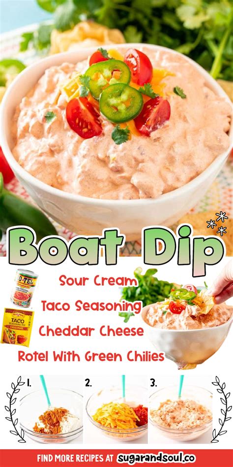 Boat Dip (Tiktok Dip Recipe) - Sugar and Soul