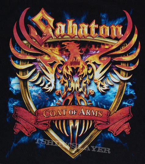 Sabaton Coat Of Arms Tour Shirt | TShirtSlayer TShirt and BattleJacket ...