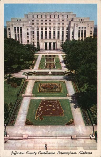 Jefferson County Courthouse Birmingham, AL Postcard