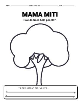 Mama Miti Literacy Activities by Teaching Global Citizenship | TPT