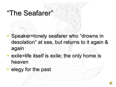 😎 The seafarer summary. The Seafarer by Ezra Pound. 2019-02-16