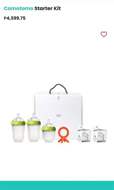 COMOTOMO STARTER KIT, Babies & Kids, Nursing & Feeding, Breastfeeding & Bottle Feeding on Carousell