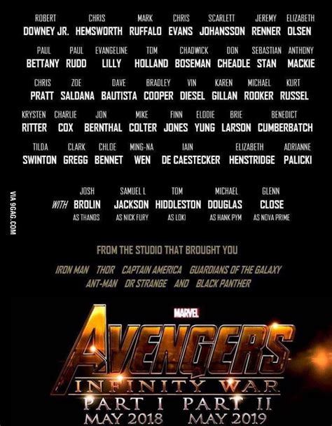 avengers infinity war cast - GiulianataroBenitez