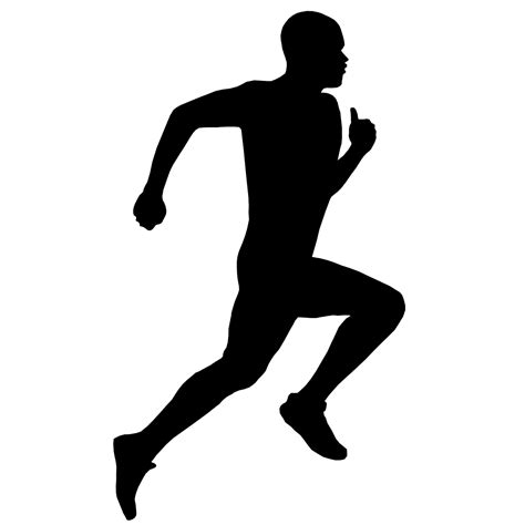 Runner Silhouette Clipart | Free download on ClipArtMag