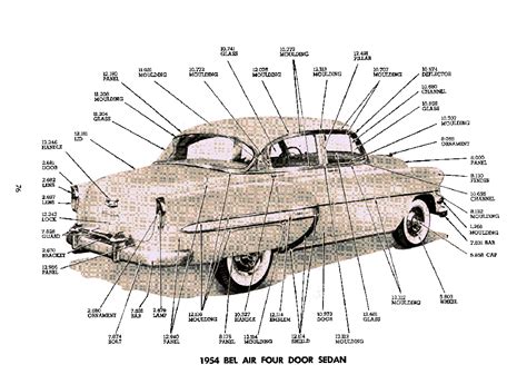 1929 - 1954 Chevrolet Master Parts & Accessories Catalog