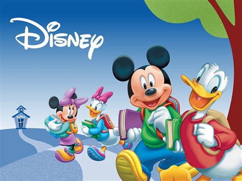 HD wallpaper: Micky And Duck, Disney Mickey Mouse, Donald Duck, Daffy ...