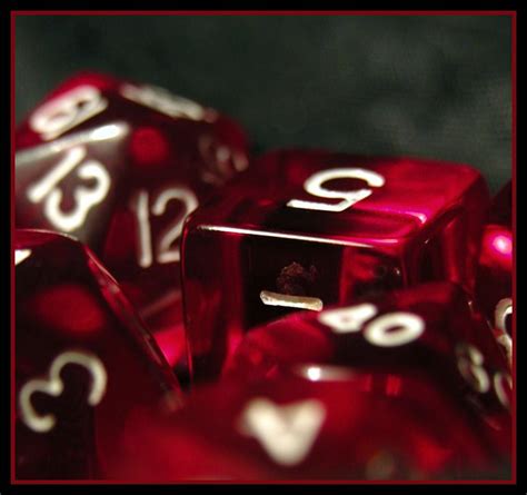 juicy-red_dice | depth of field picture of various sided dic… | Tiffa Day | Flickr